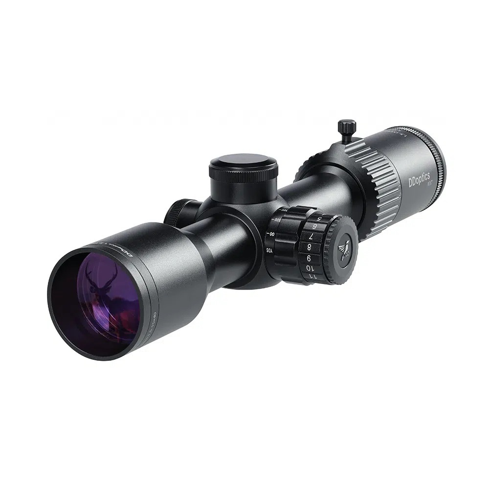 DDoptics Zielfernrohr V10 1,5-15x40 NXT | MRAD | A4D I IFiber automatischer Leuchtpunkt