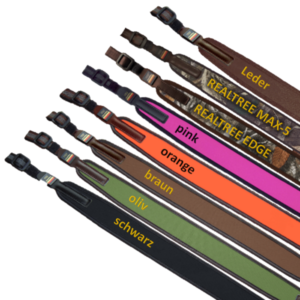 Niggeloh Gewehrriemen/ Gewehrgurt Universal in versch. Farben