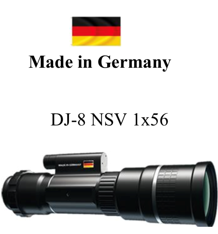 Jahnke Photonis DJ-8 NSV 1x56 Premium inkl. Adapter in Wunschgröße