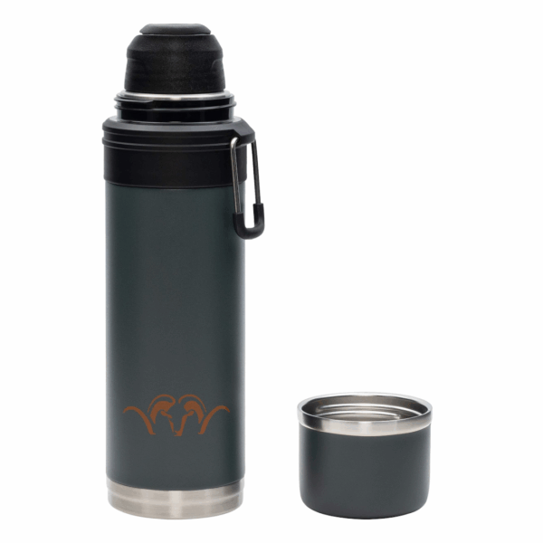 Blaser Thermosflasche mit Argali Logo 650 ml anthrazit
