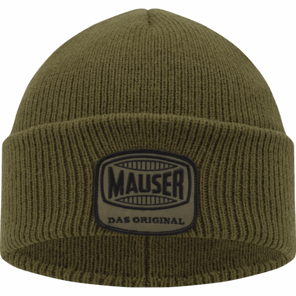 MAUSER Beanie Watch Cap Wintermütze matt oliv