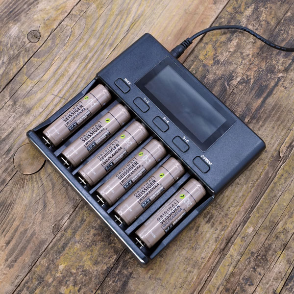 Seissiger Akku Ladegerät - Battery Charger 6-fach für Polbatterien